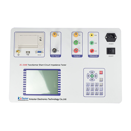 Transformer short circuit impedance tester